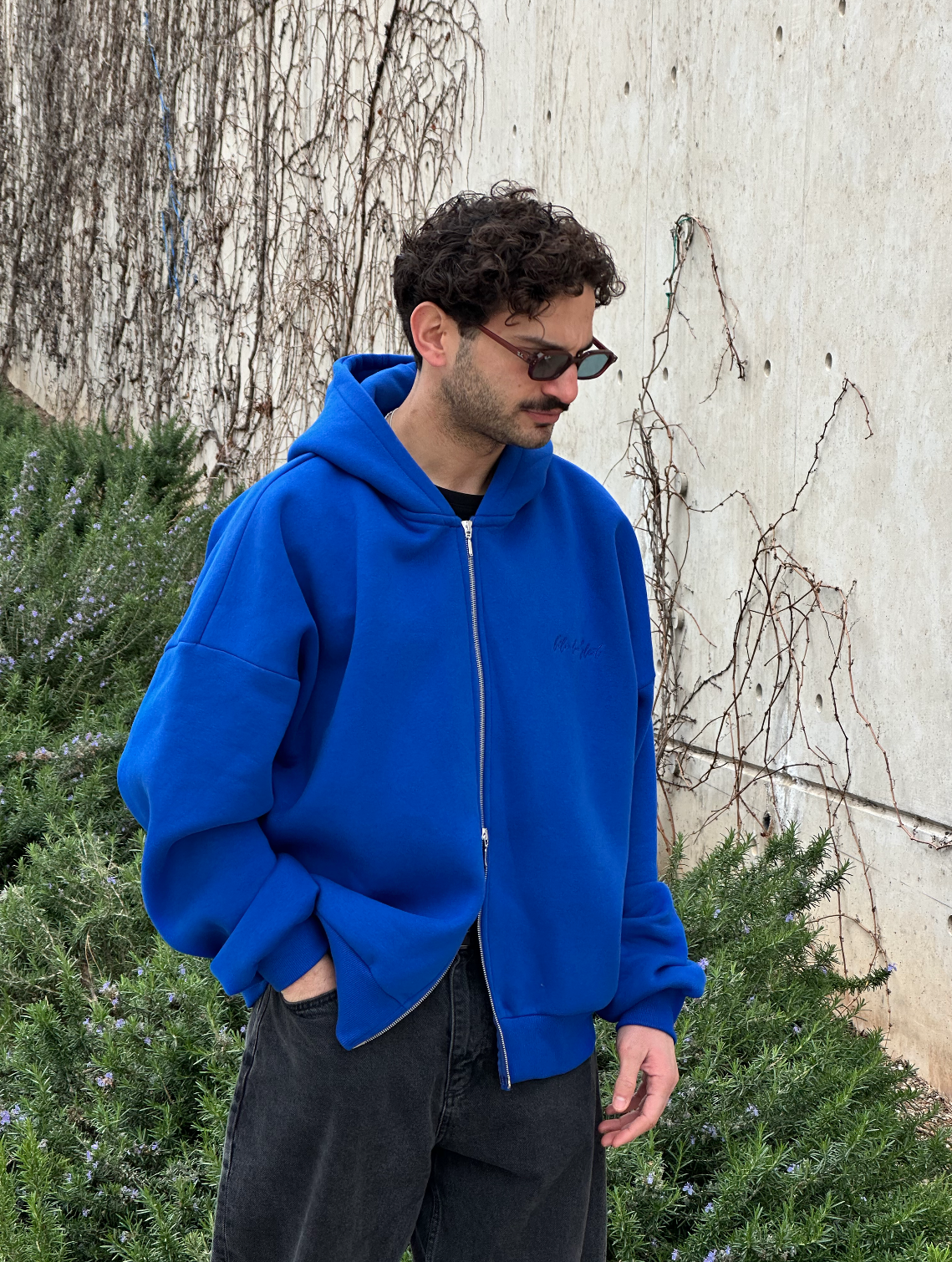 "Le Soleil" Jacket | Bleu