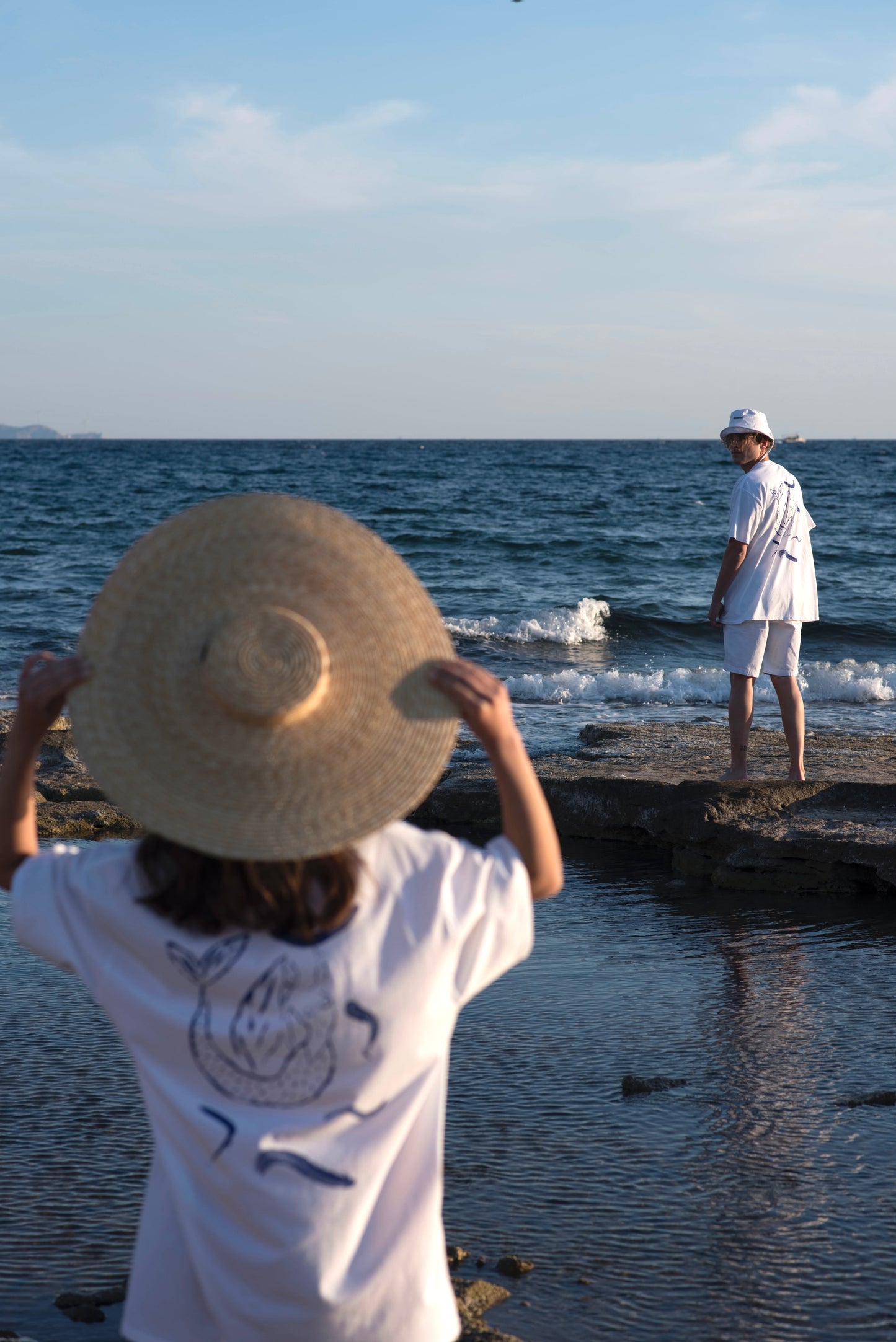 "La Sirèna" T-Shirt | Blue