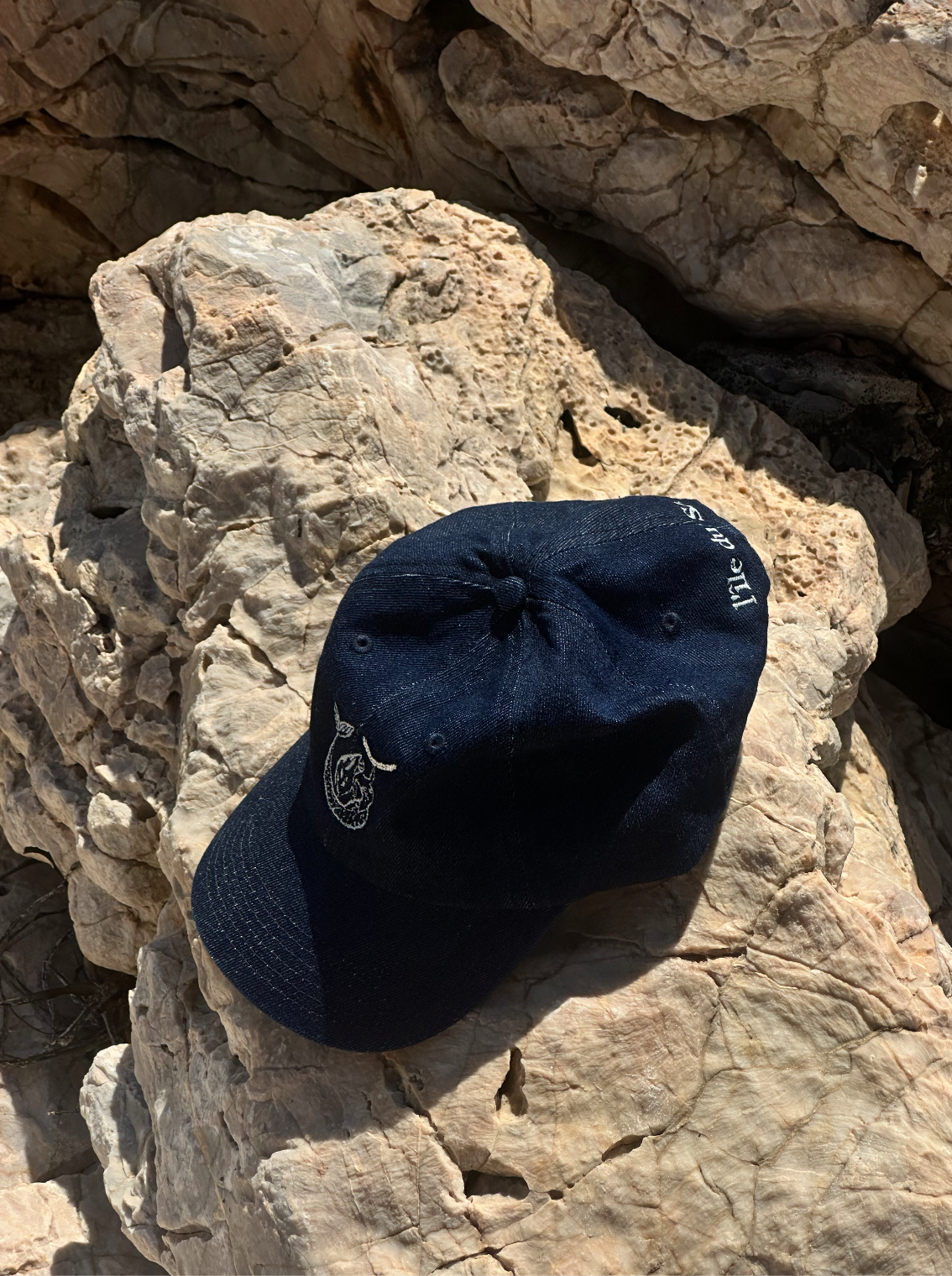 "La Sirèna" Baseball Cap | Denim