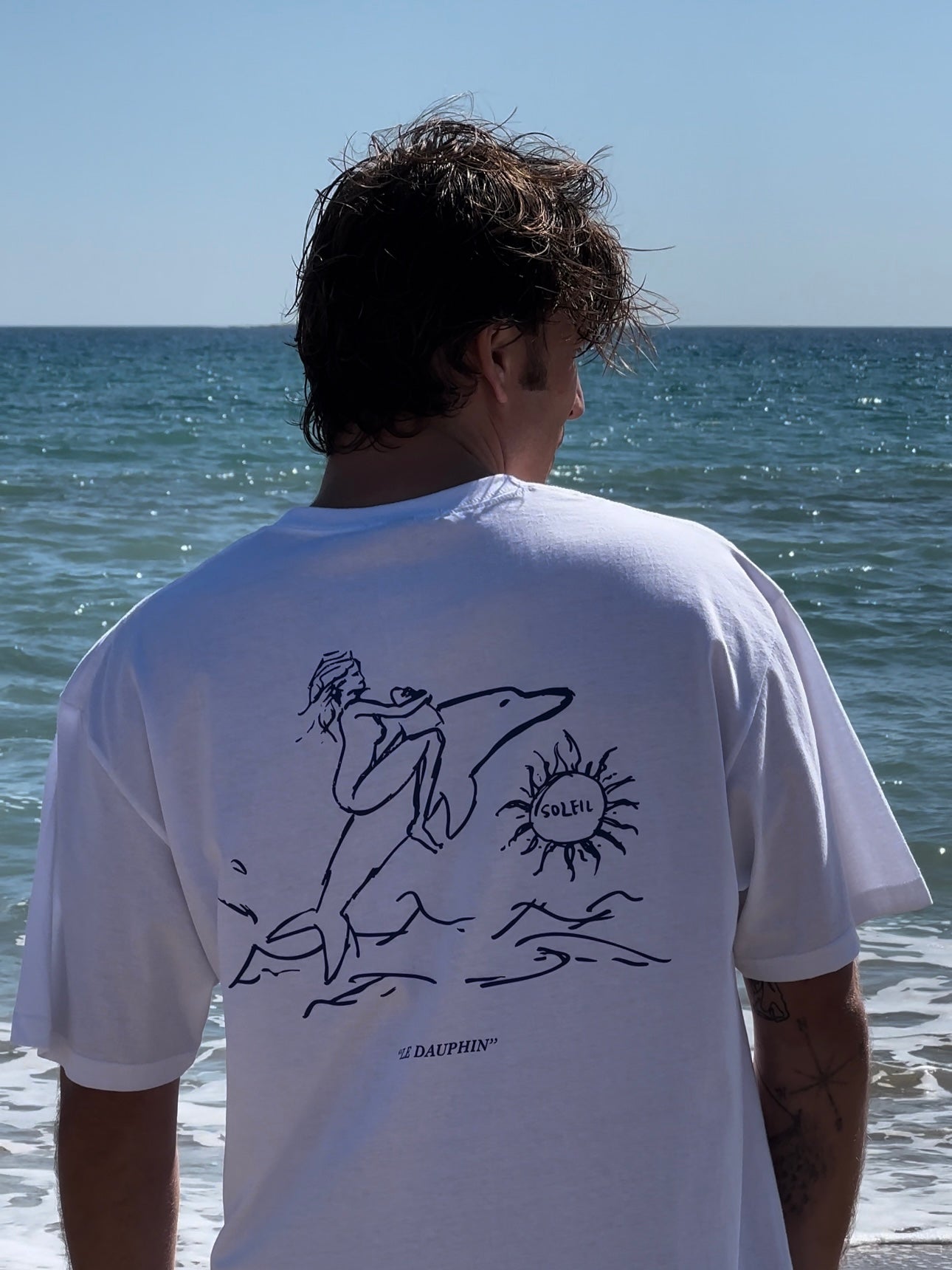 "Le Dauphin" T-Shirt | Blue