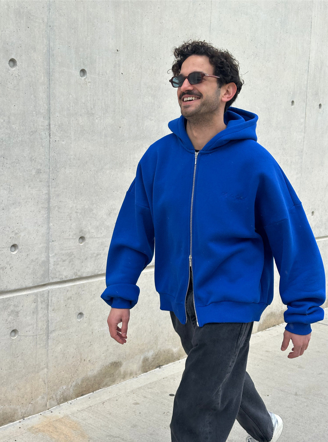 "Le Soleil" Jacket | Bleu