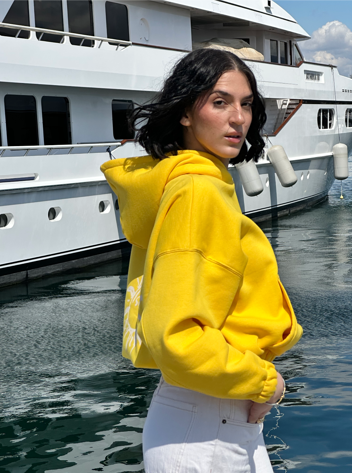 "Soleil" Hoodie | Yellow