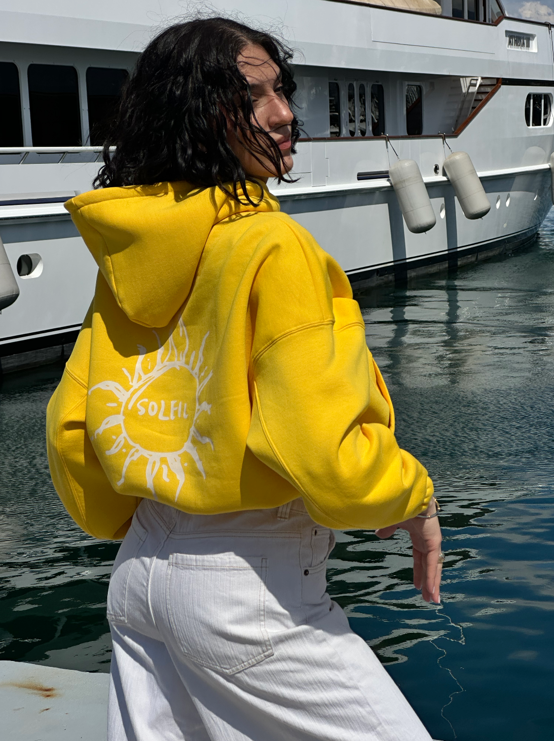 "Soleil" Hoodie | Yellow