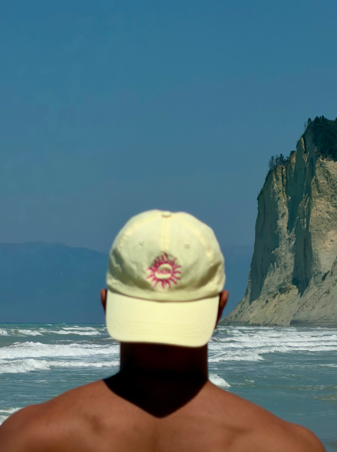 "Le Soleil" Baseball Cap | Light Yellow