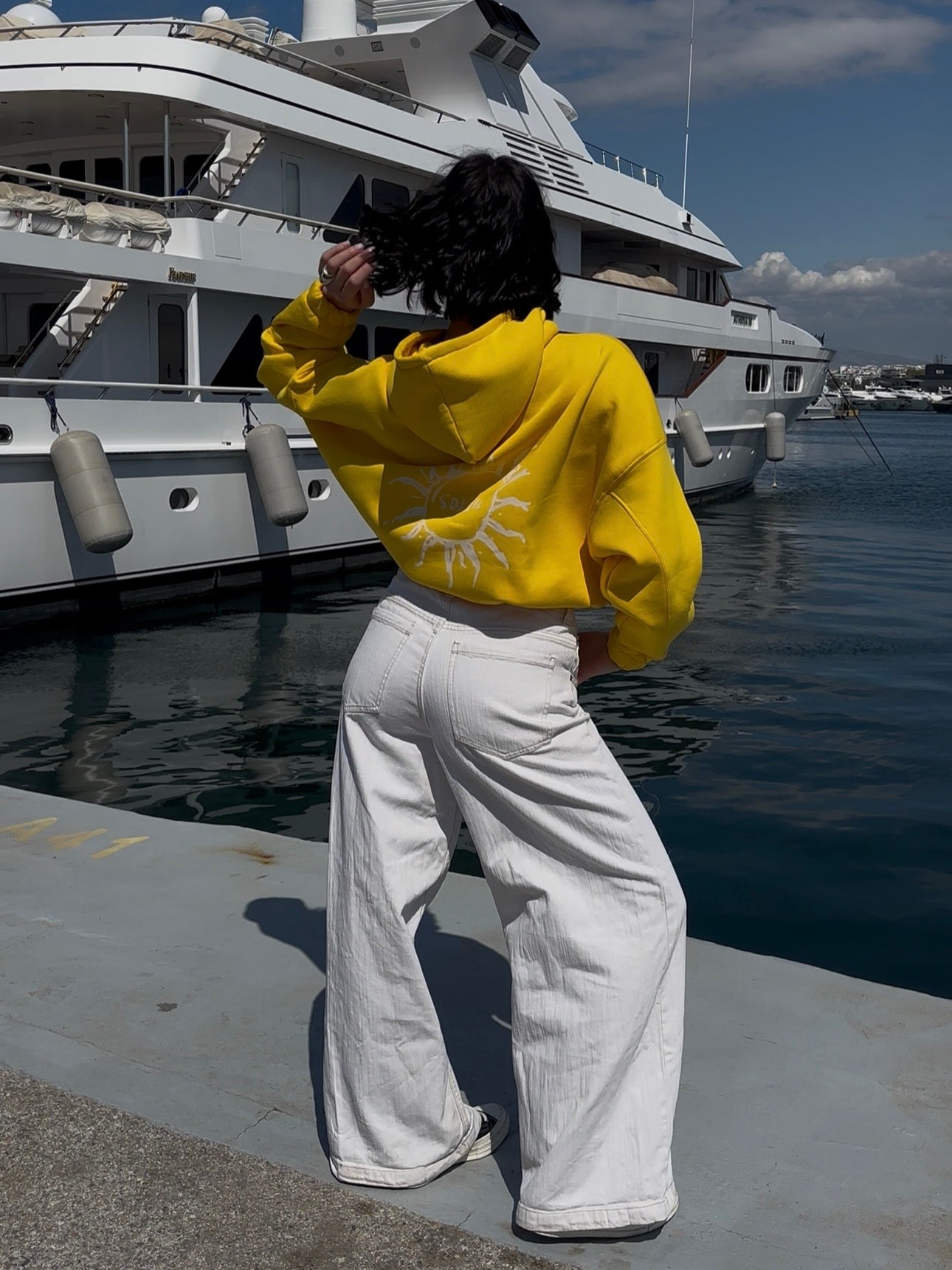 "Soleil" Hoodie | Yellow