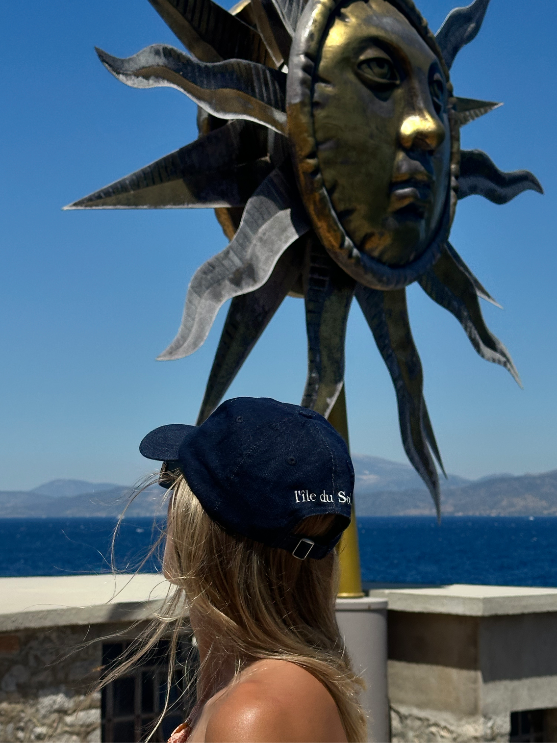 "La Sirèna" Baseball Cap | Denim